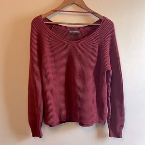 Women’s Burgundy Banana Republic Sweater